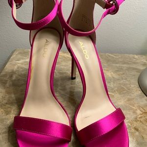Aldo hot pink heels